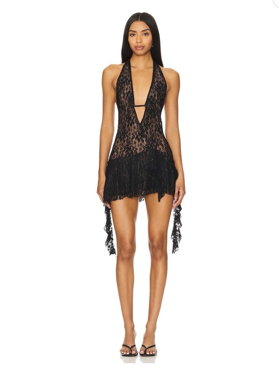 I.AM.GIA Dresses & Skirts - I.AM.GIA Lace Mini Dress in Black